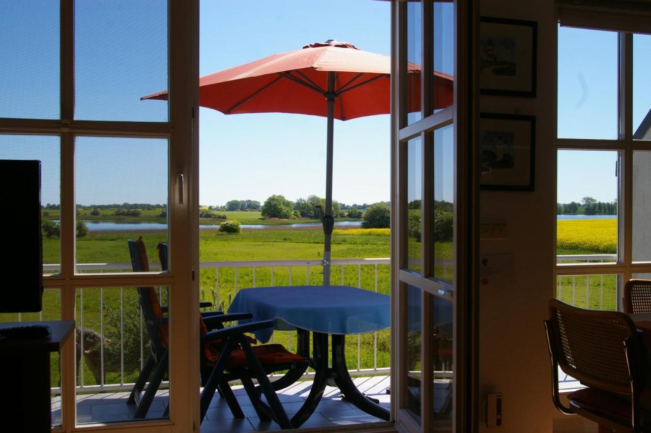 Ferienwohnung Boddenblick Zudar Exteriér fotografie