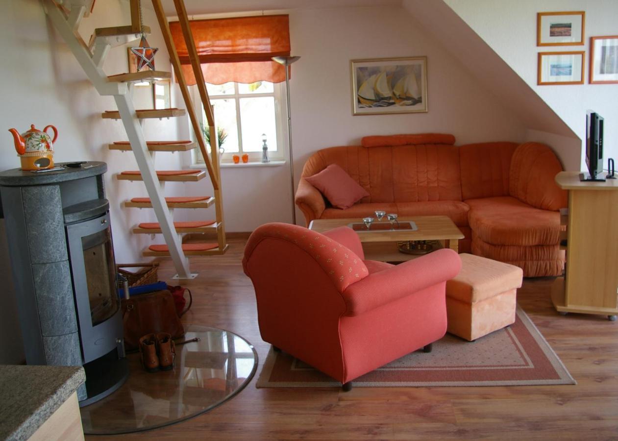 Ferienwohnung Boddenblick Zudar Exteriér fotografie
