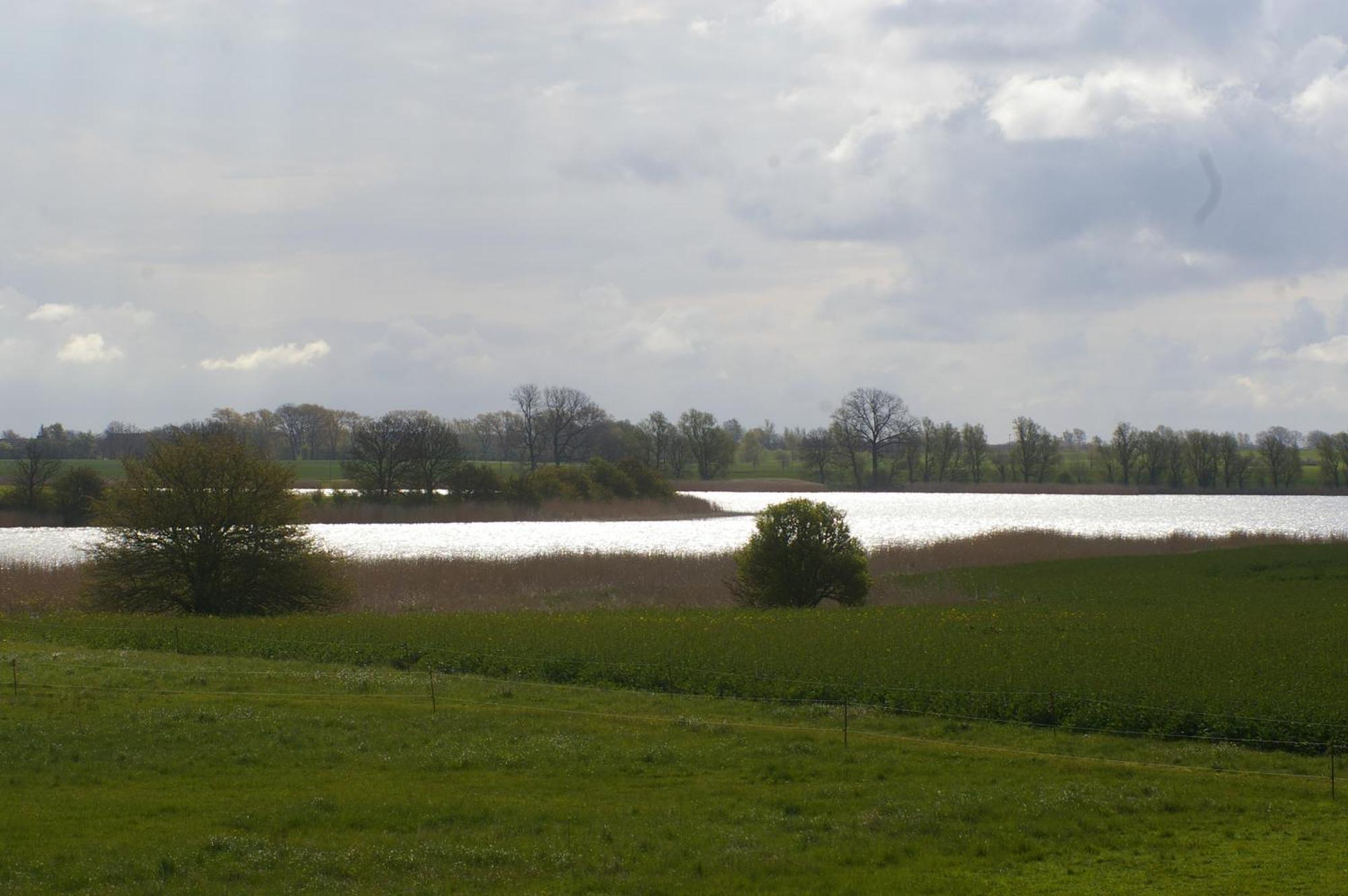 Ferienwohnung Boddenblick Zudar Exteriér fotografie